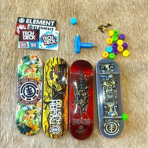 Element Tech Deck Fingerboard Set - Multicolor